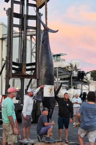 Fishermen make historic catch